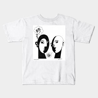 'A Conversation' (#1) Kids T-Shirt